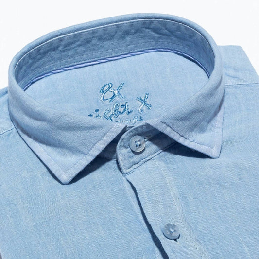 Men's Linen Button Down Shirt