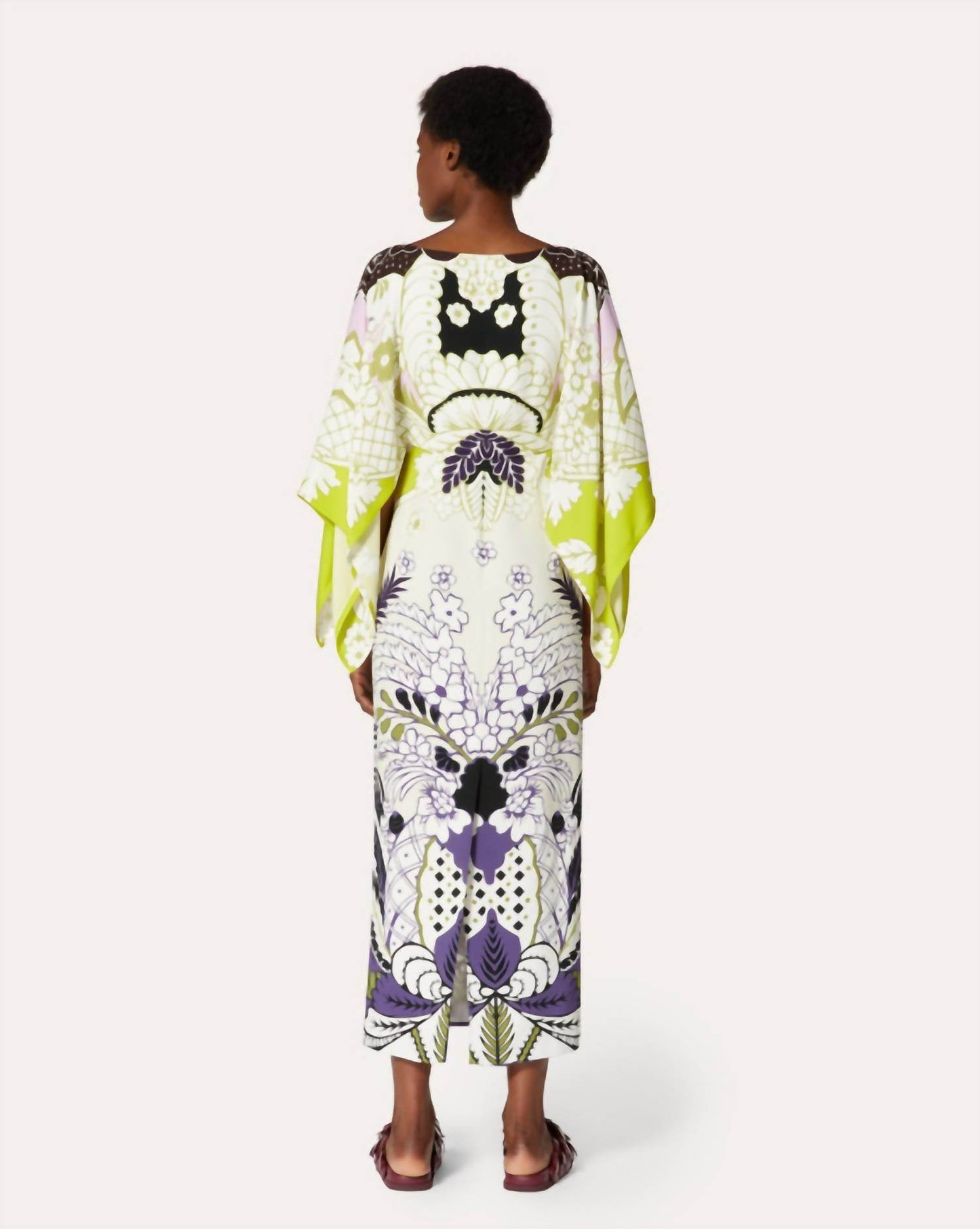 Valentino - Women's Tropical Word Arazzo Dress - Rack Hunt -