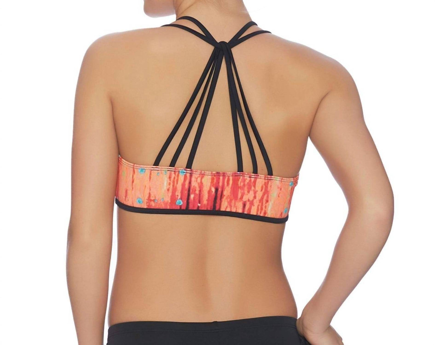 Exist By Next - Galaxy Activated 2-in-1 High Neck Tank Top With Sports Bra - Rack Hunt -