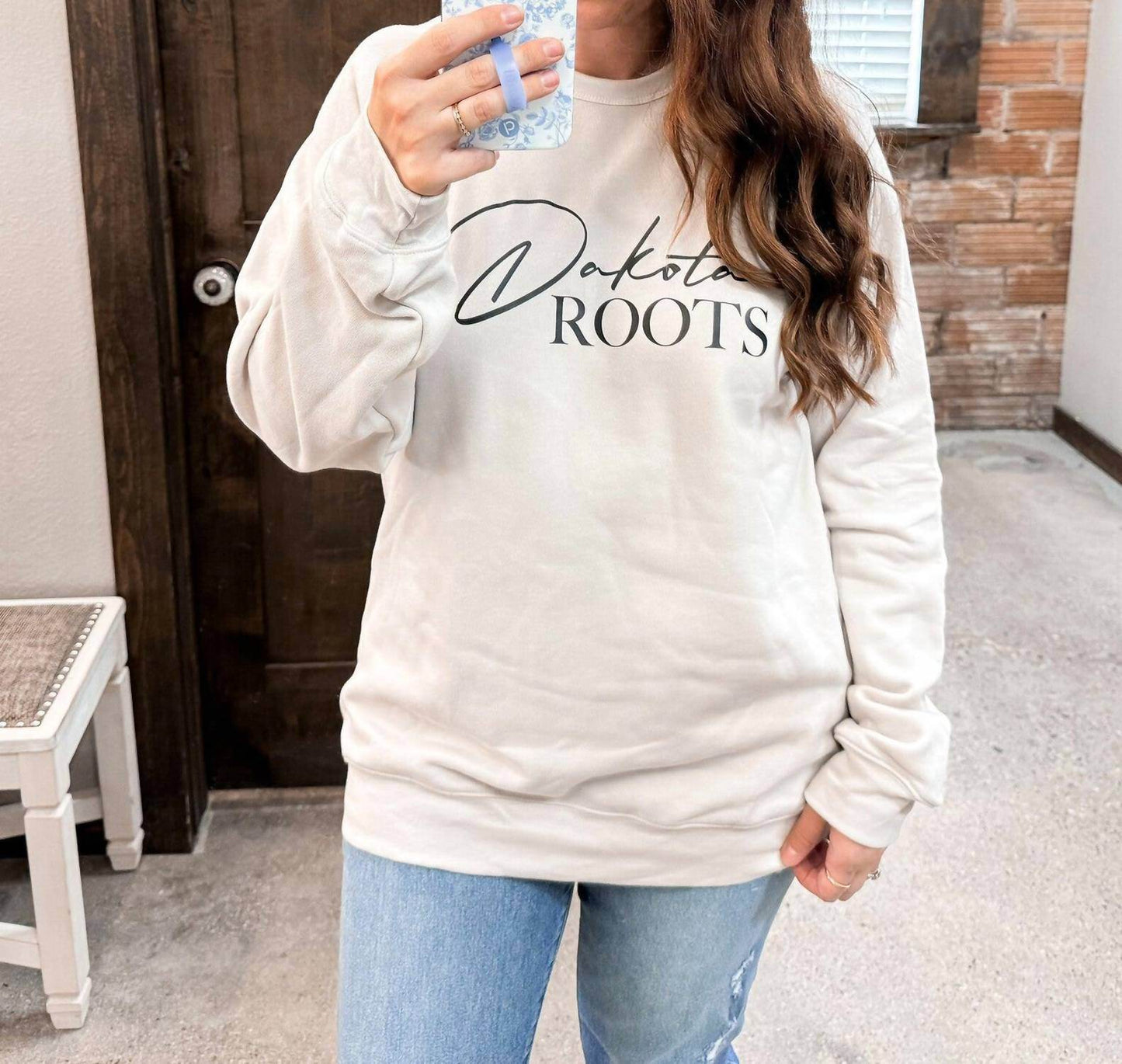 The Minted Olive - Dakota Roots Crewneck Sweatshirt - Rack Hunt -
