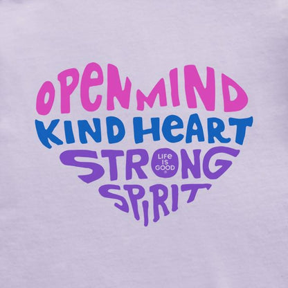 Women's Crusher-lite Open Mind Heart Tee