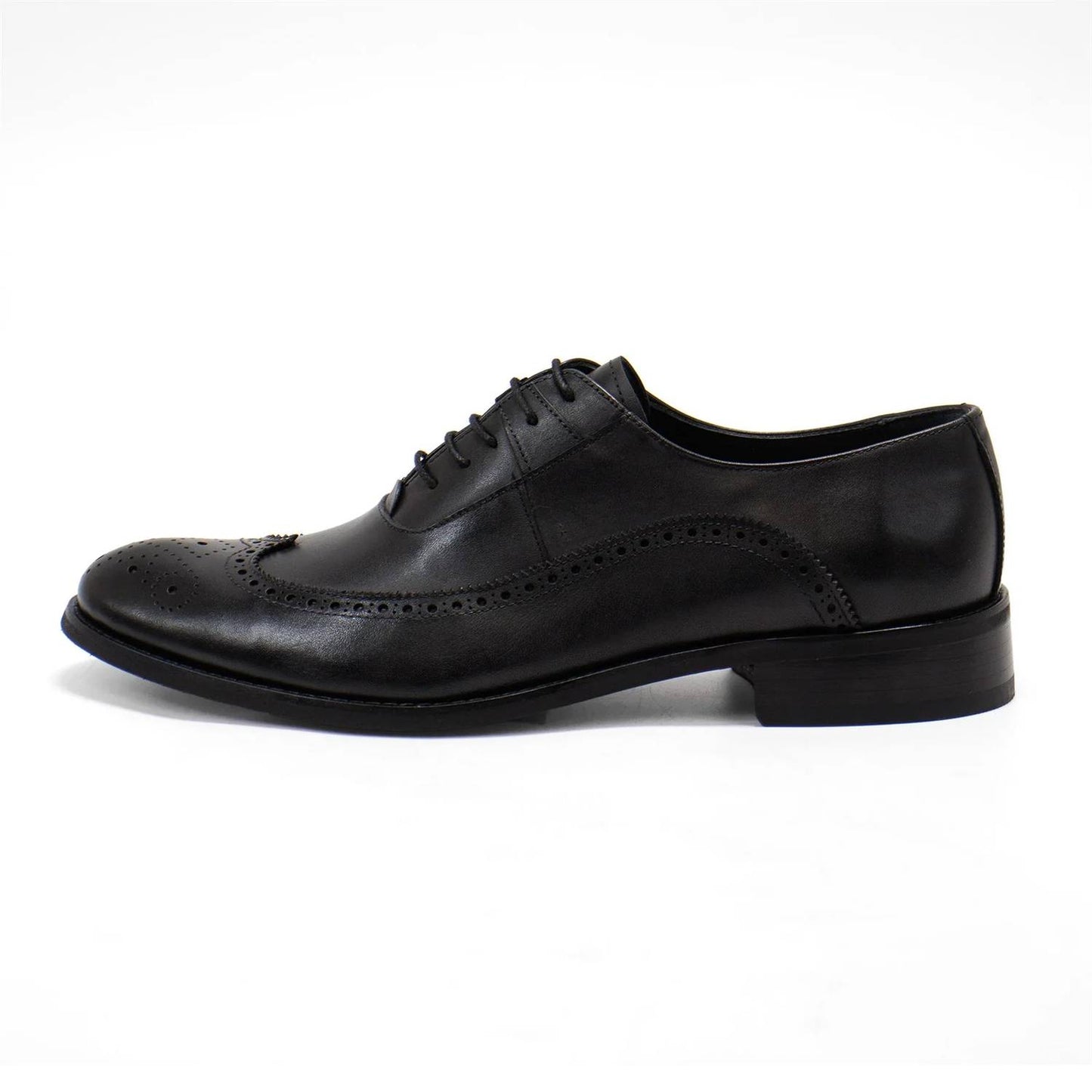 Men's Genova Leather Wingtip Oxford Shoes
