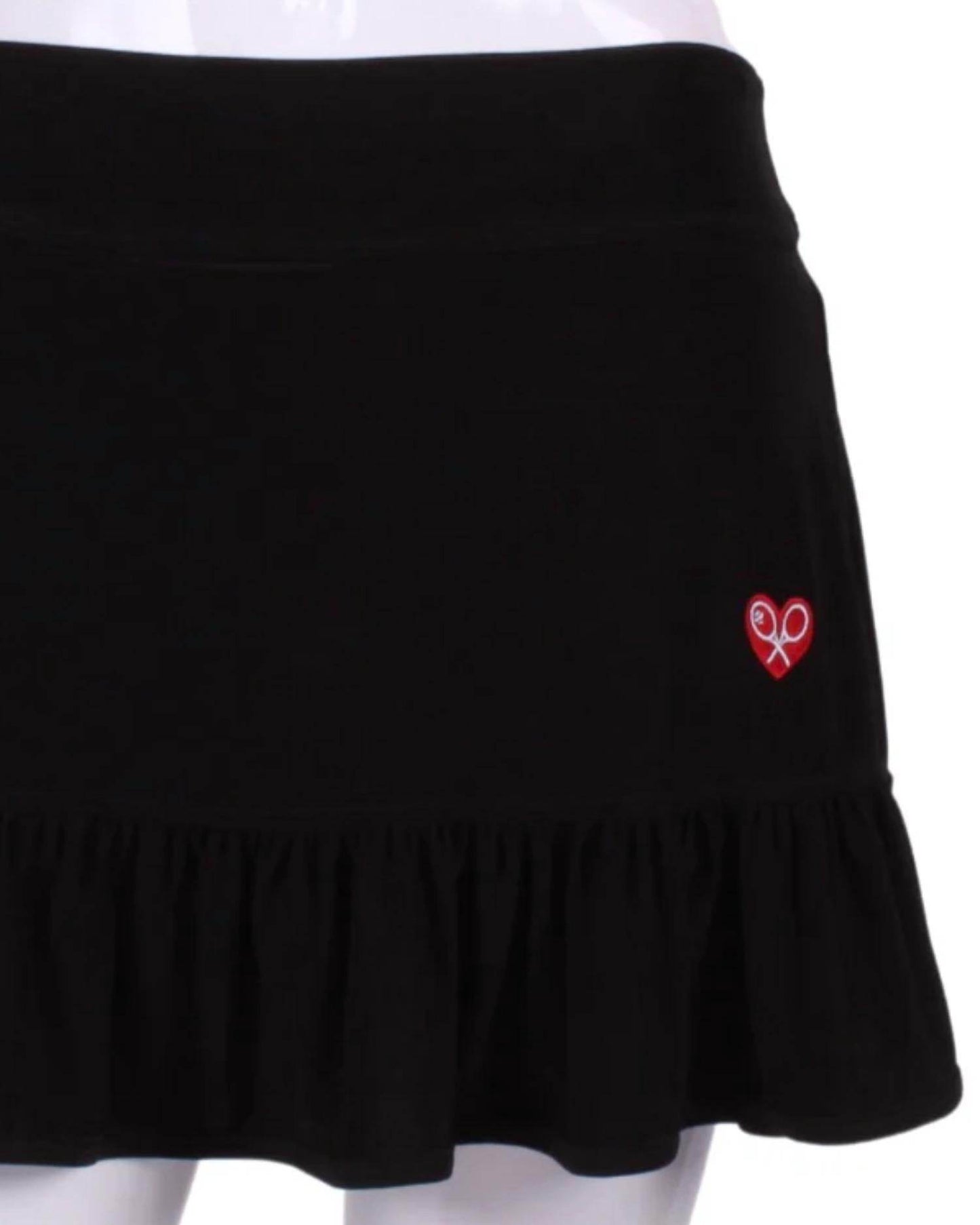 Love Love Tennis - Women's Ruffle Skirt - Rack Hunt