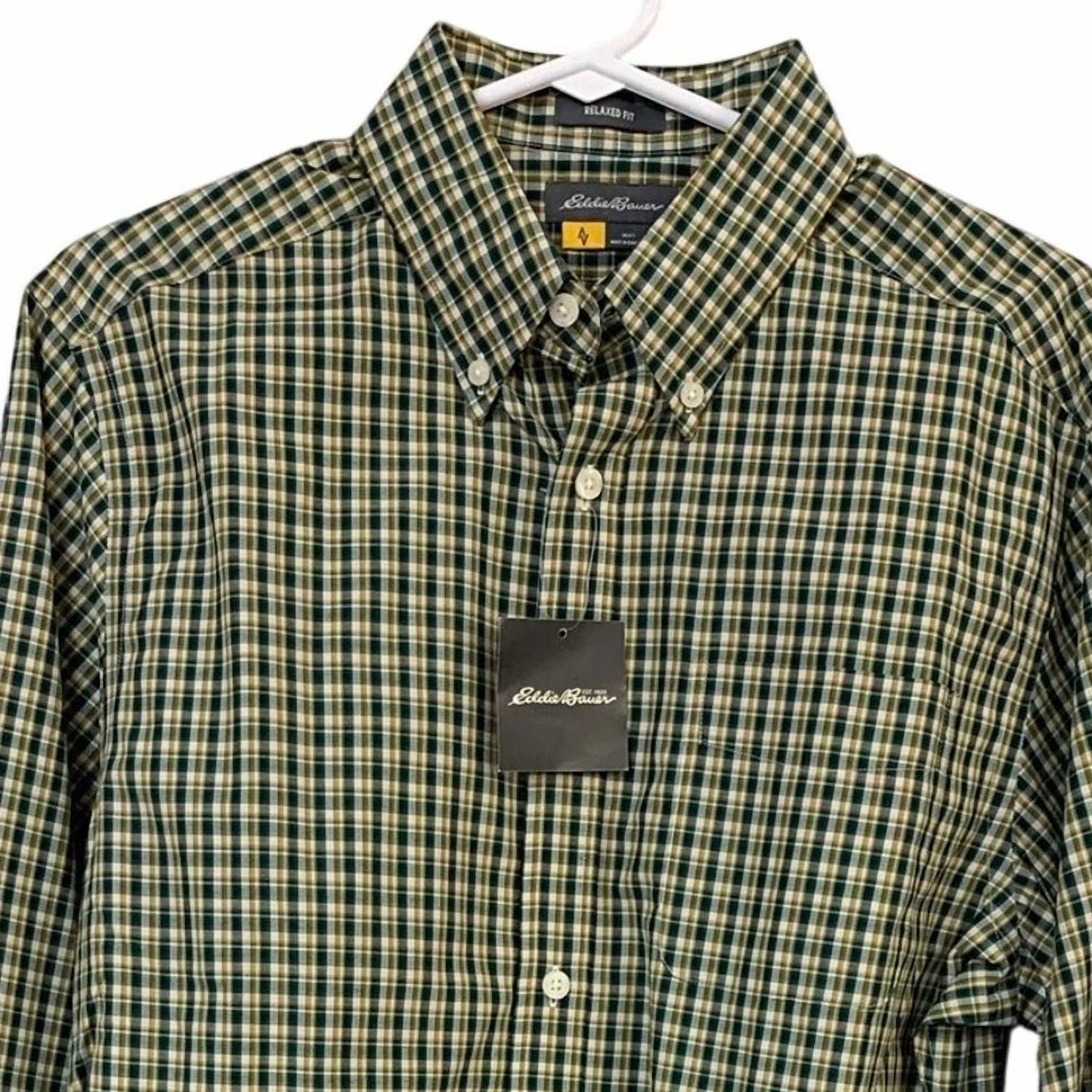 Men's Plaid Getaway Button Down Shirt