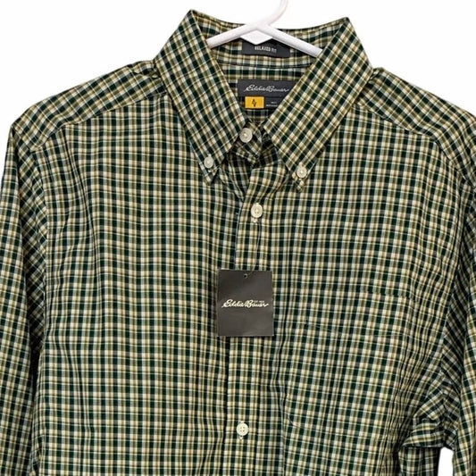 Men's Plaid Getaway Button Down Shirt