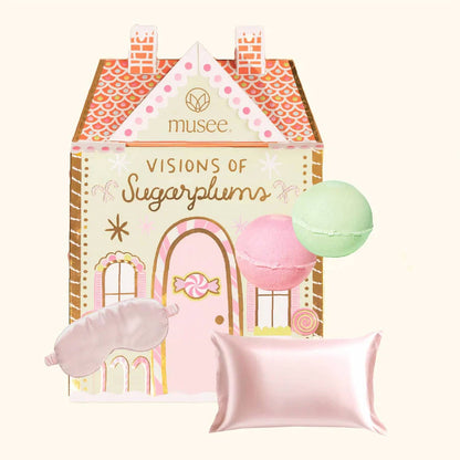 Girl's Visions Of Sugarplums Bath Balm & Eye Mask Set