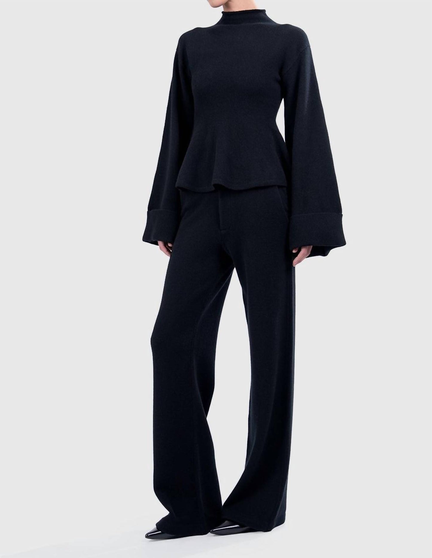Beatrice Knitted Straight Leg Pants