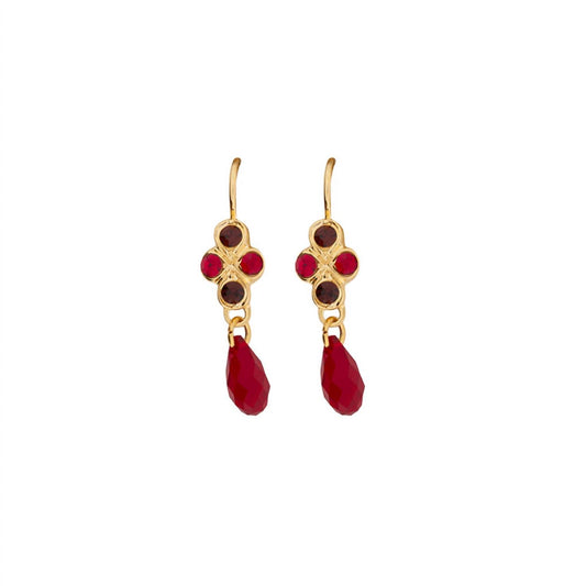 Women's Diamond Cluster Earrings