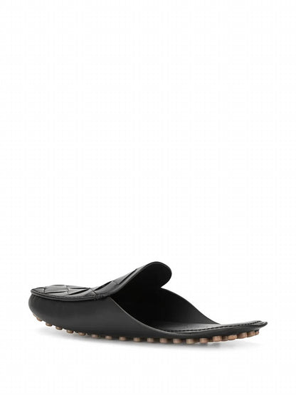 Men's Intrecciato Leather Mules