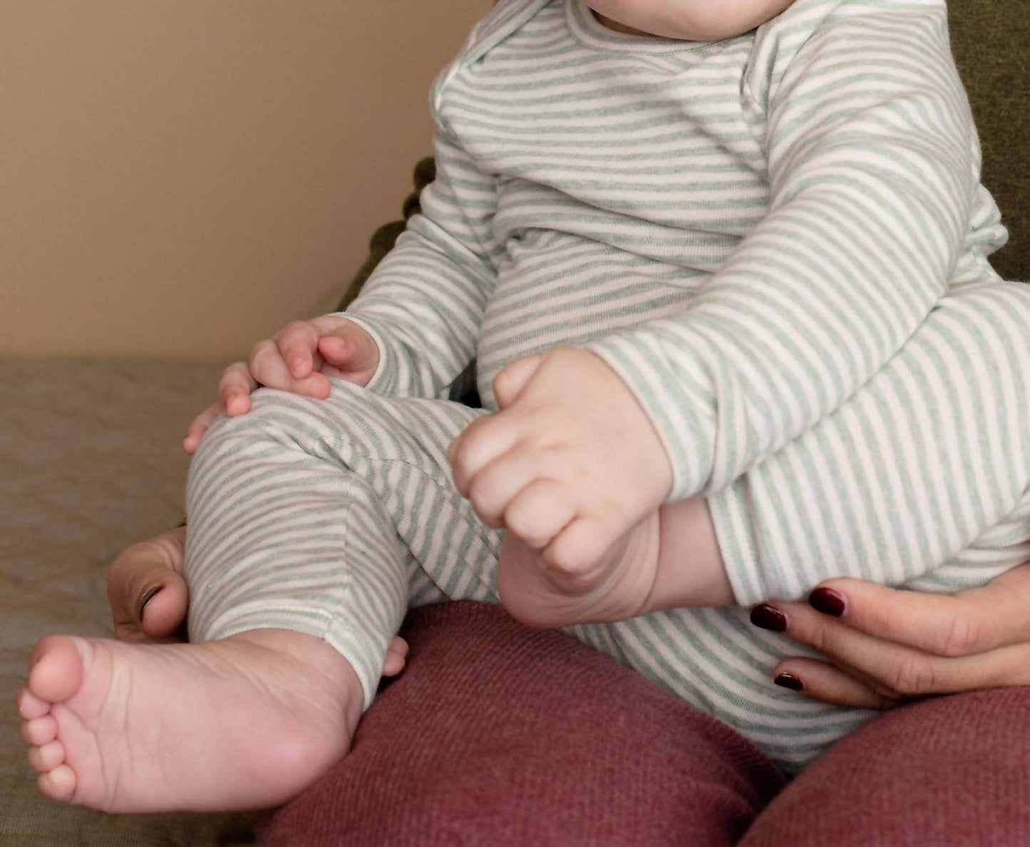 Serendipity Organics - Unisex Kids' Stripe Leggings - Rack Hunt -