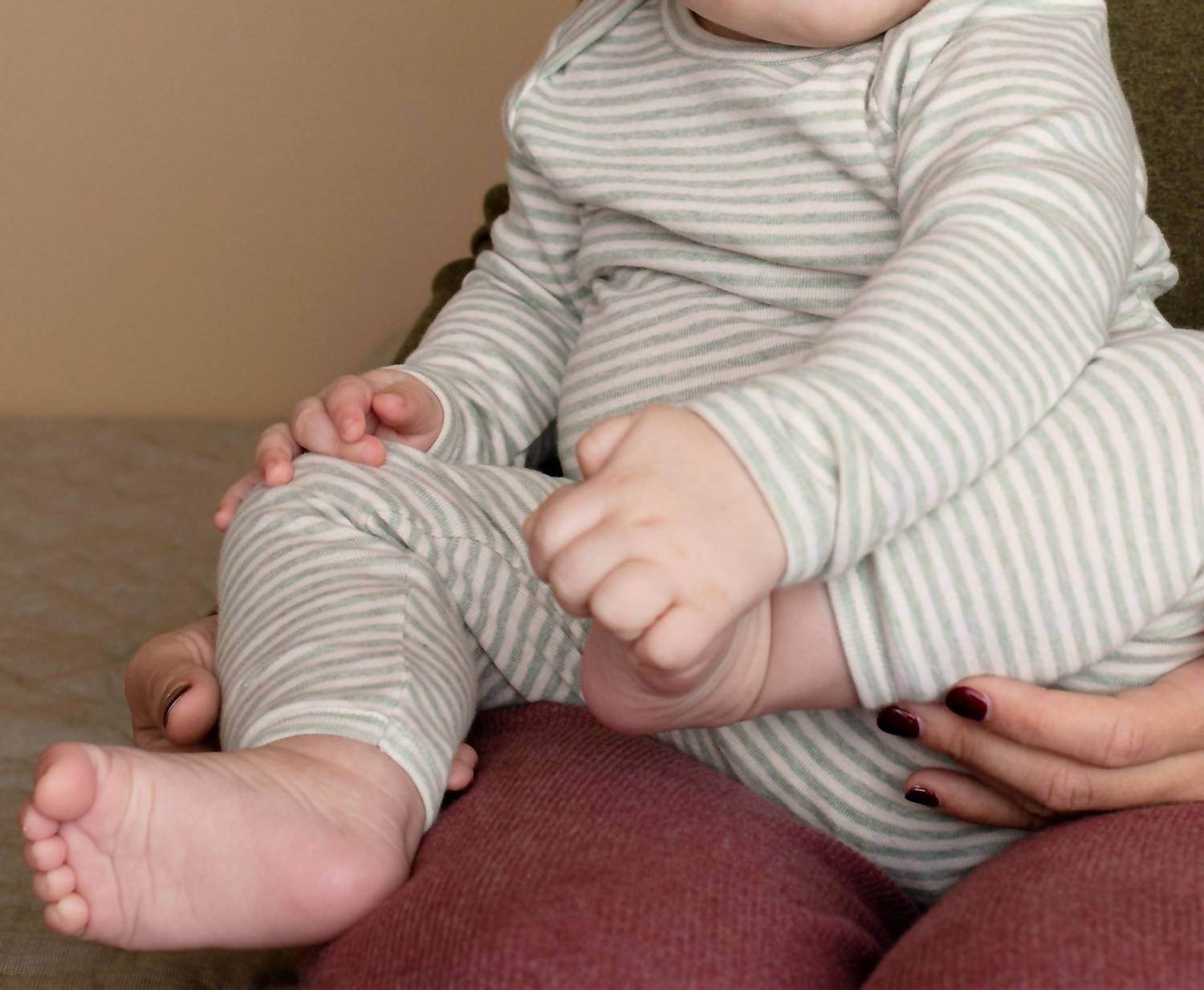 Serendipity Organics - Unisex Kids' Stripe Leggings - Rack Hunt -