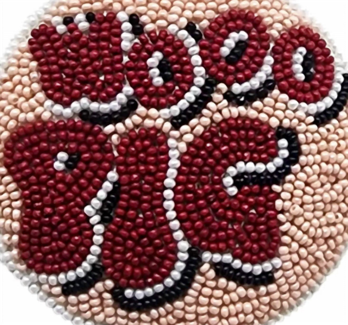 Women's Arkansas Razorbacks Beaded Keychain