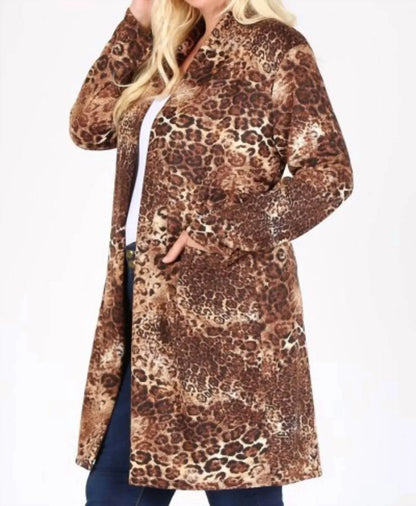 Emetla - Leopard Print Cardigan - Rack Hunt