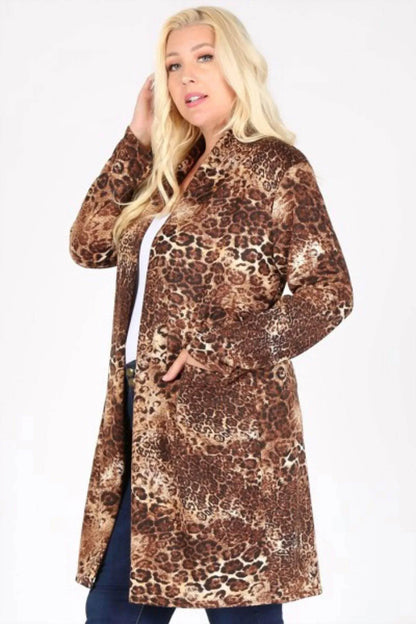 Emetla - Leopard Print Cardigan - Rack Hunt