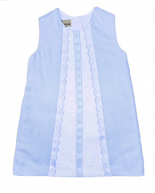Girl's Pique Classic Dress