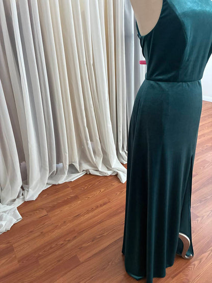 Women's Sleeveless Velvet Dress