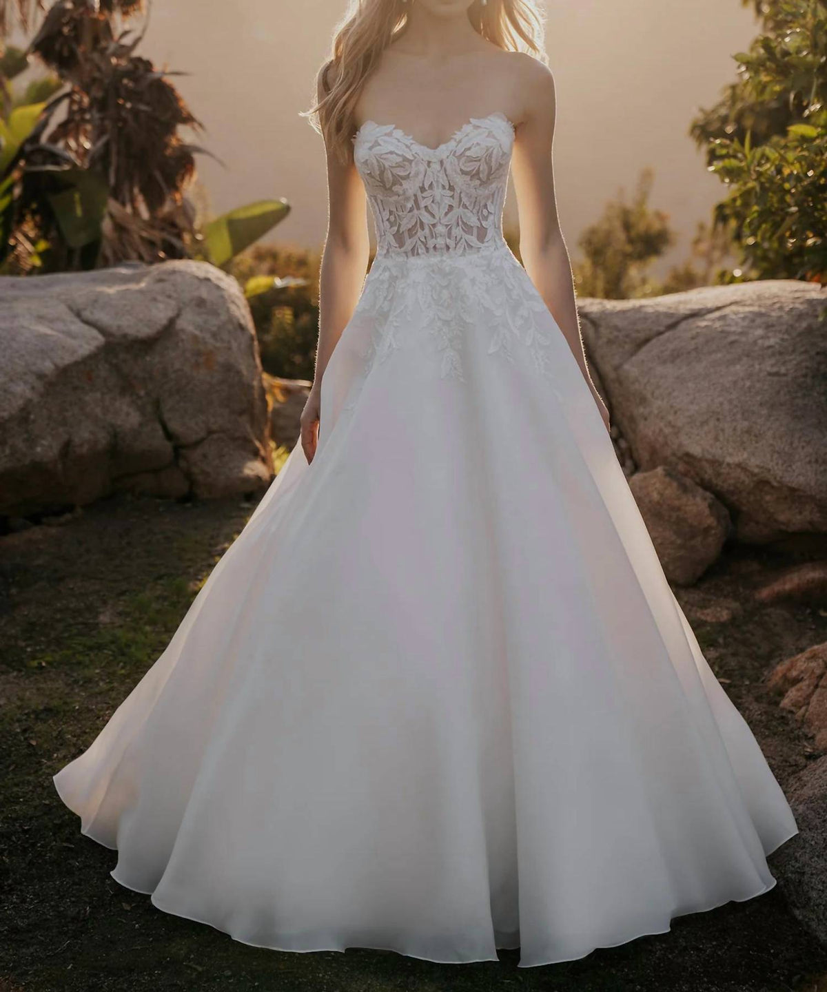 Sparkling Lace Wedding Gown