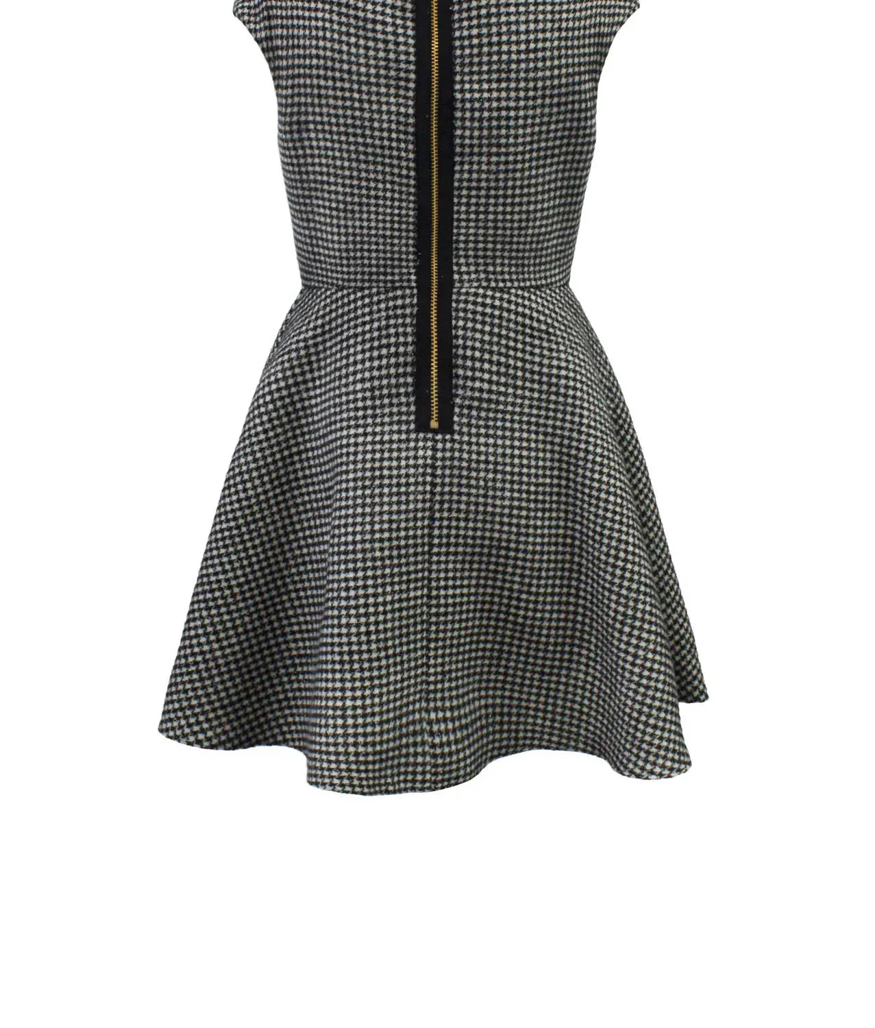 David Charles - Girls David Charles Houndstooth Cap Sleeve Dress - alternate view - Rack Hunt