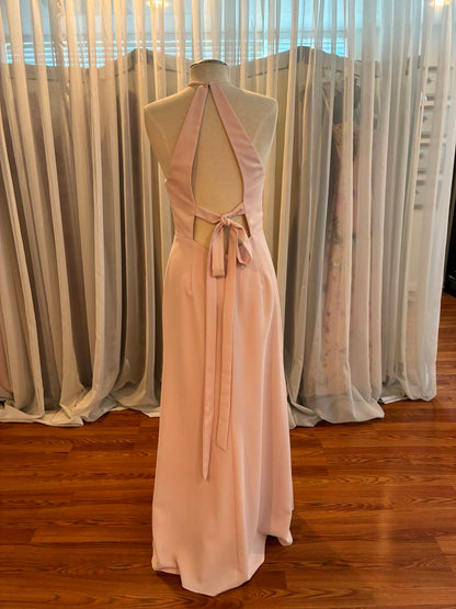 Women's Halter-Neck Maxi Dress