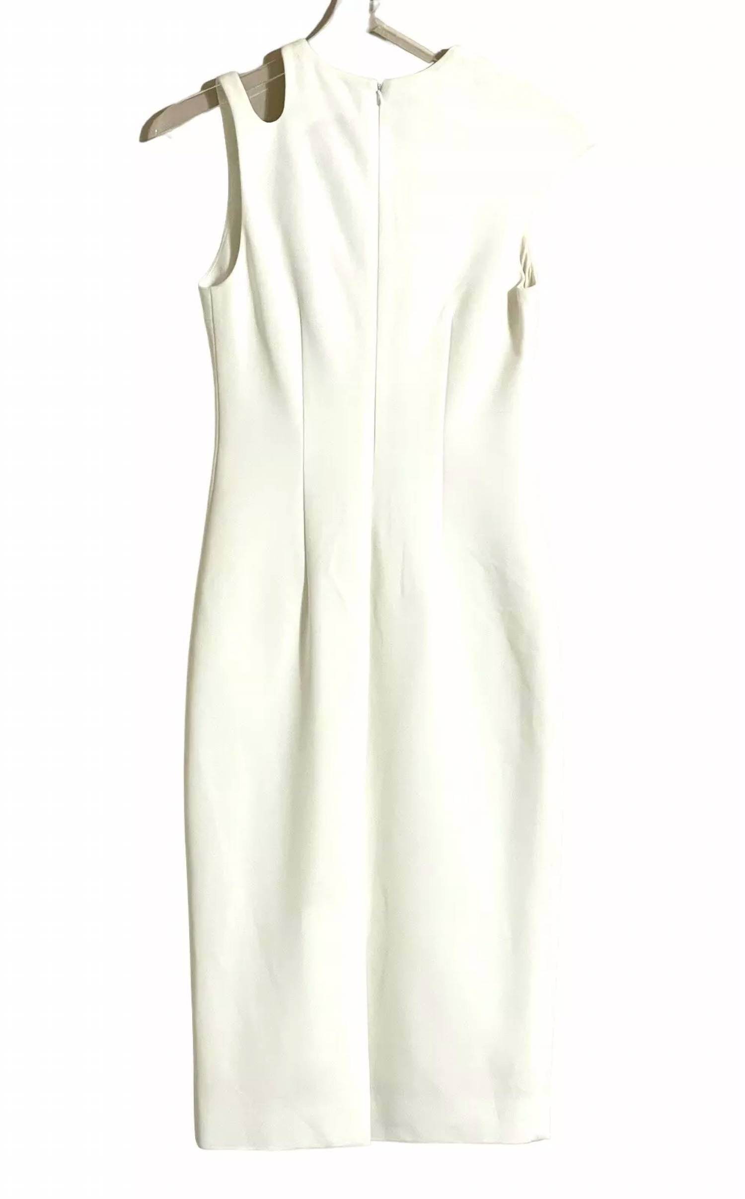 Cushnie et Ochs - CAP SLEEVE TWIST CUTOUT PENCIL DRESS - Rack Hunt -