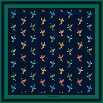 Women's Freedom Wings Double Sided Silk Scarf