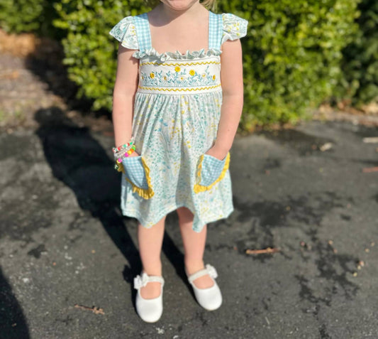 Kid's Floral Garden Dress