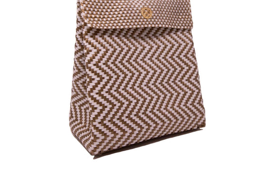 Women's Medium Handmade Chevron Backpack