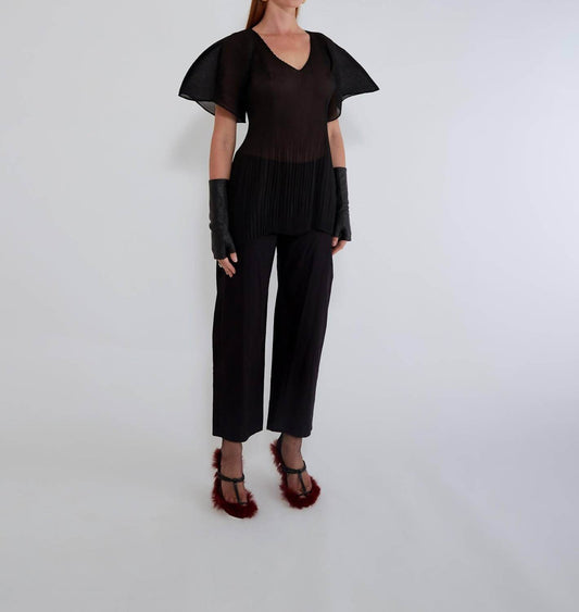 Nin Studio - Medusa V Neck Top - Rack Hunt