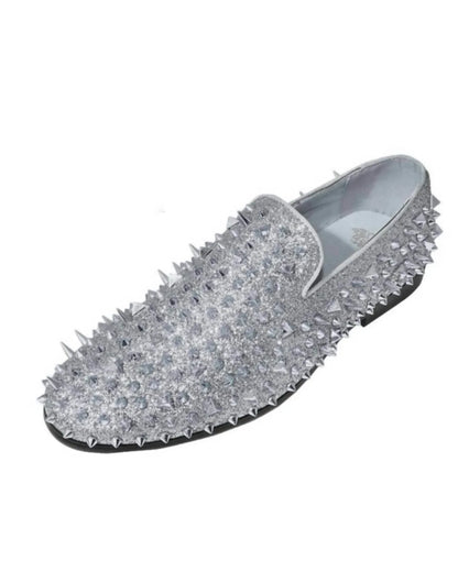 Royal Shoes - Men's Spiked Glitter Smoker Shoe - Rack Hunt