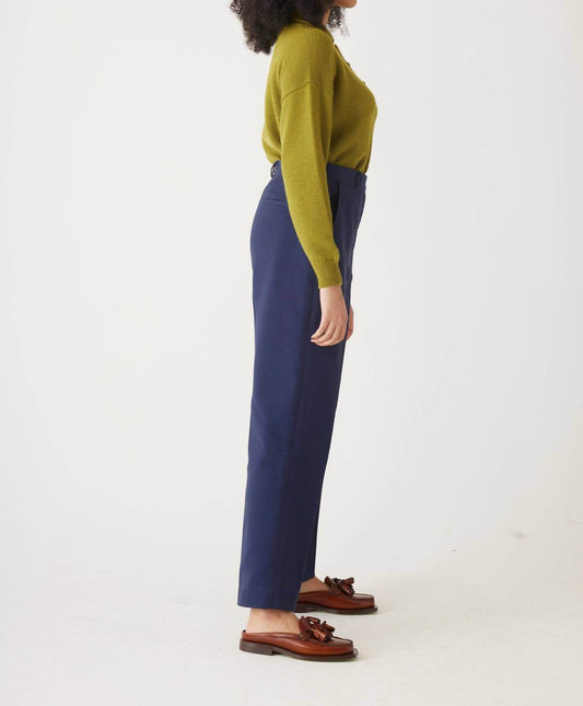 Rose Velvet - Piper Cotton Twill Full Length Pants - Rack Hunt -