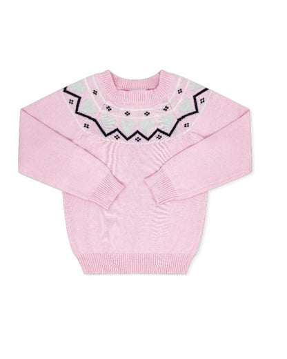 Girls Pleasant Crewneck Sweater