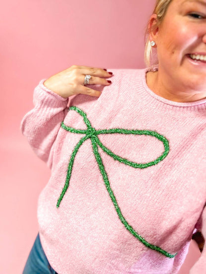 Women's Bow Knit Sweater