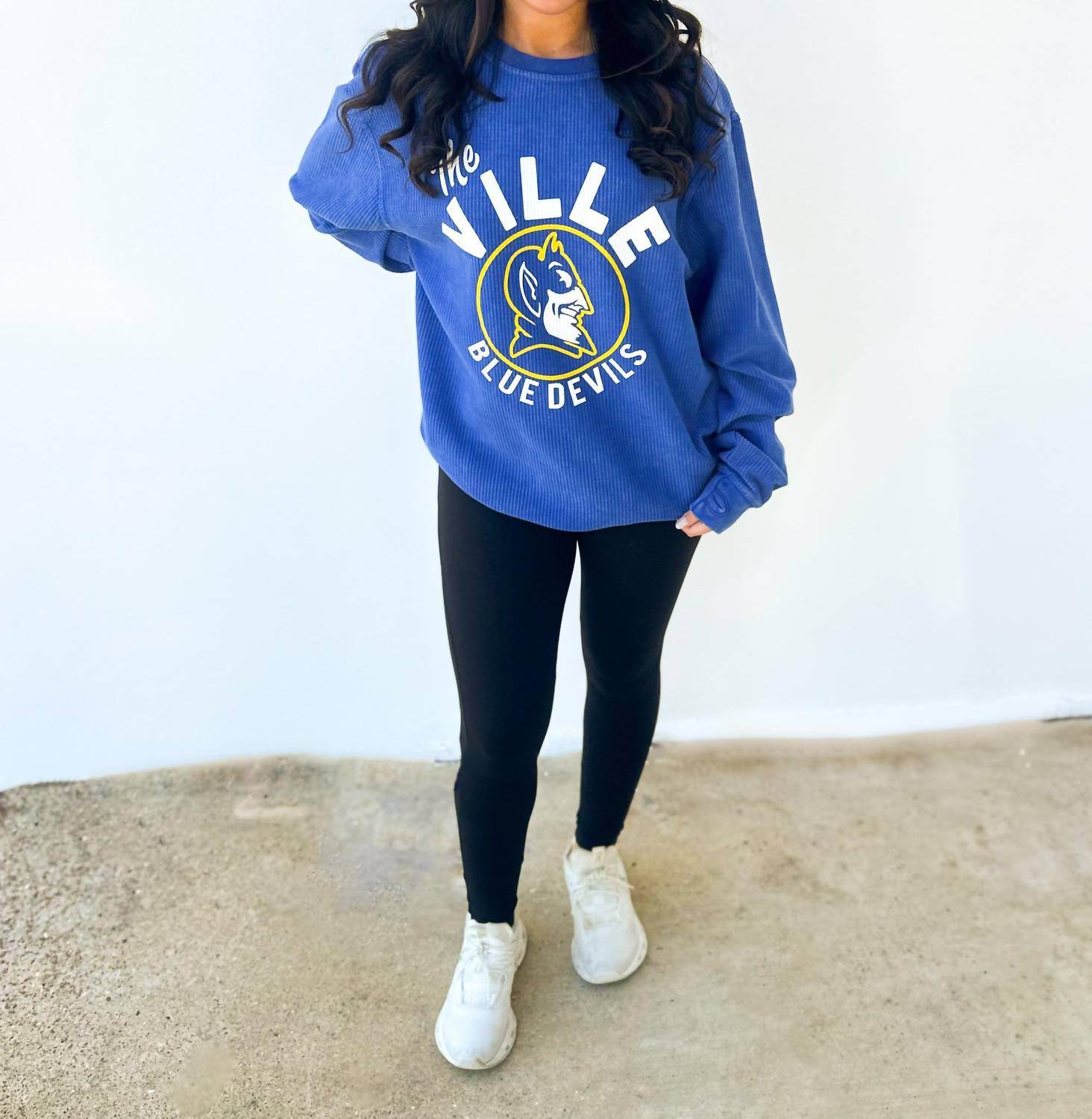 Royce Brand - The Ville Comfy Cord Crewneck Oversized Pullover - Rack Hunt -