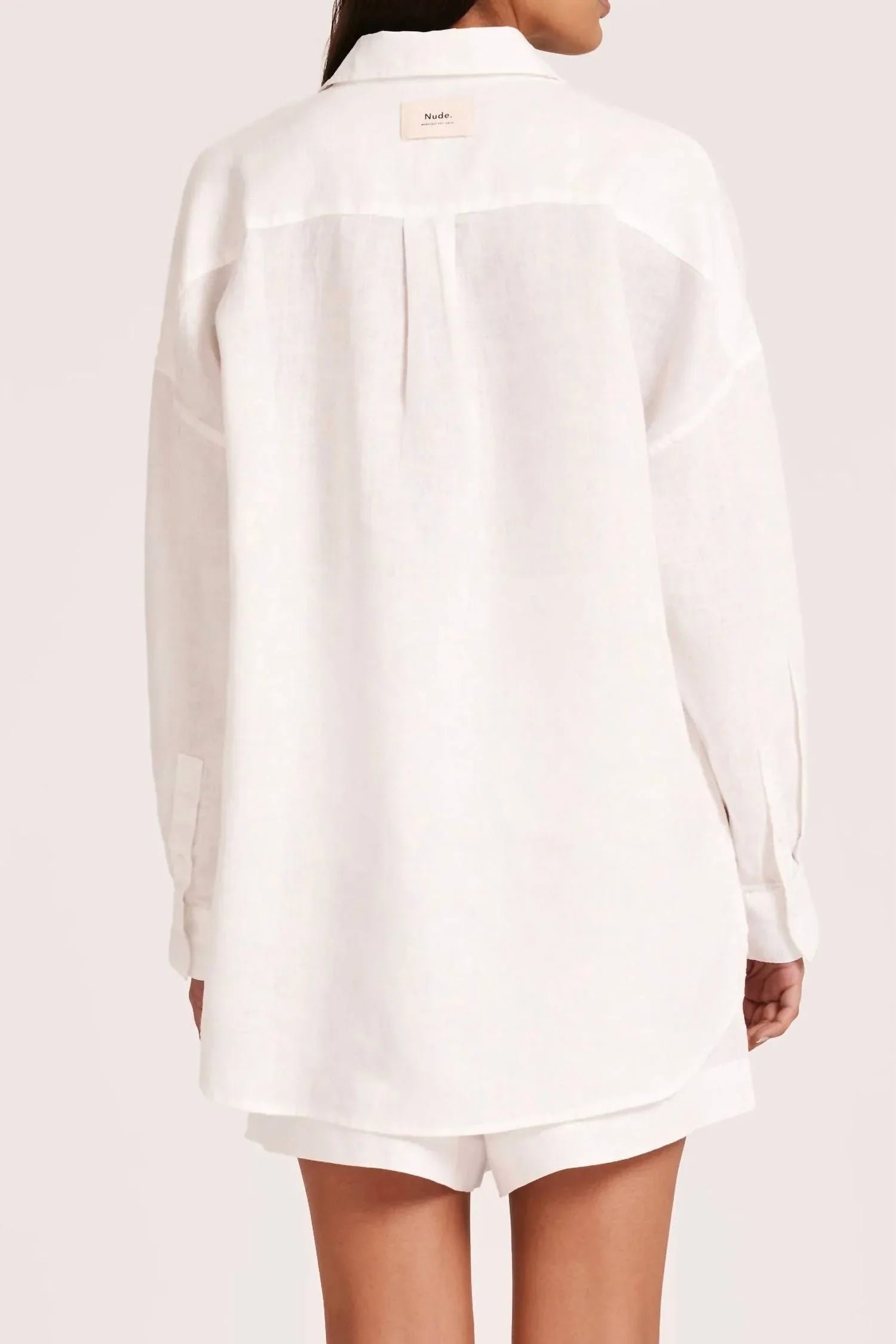 Nude Lucy - Lounge Heritage Linen Shirt - alternate view - Rack Hunt