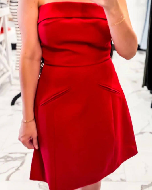 Just For Me Strapless Mini Dress