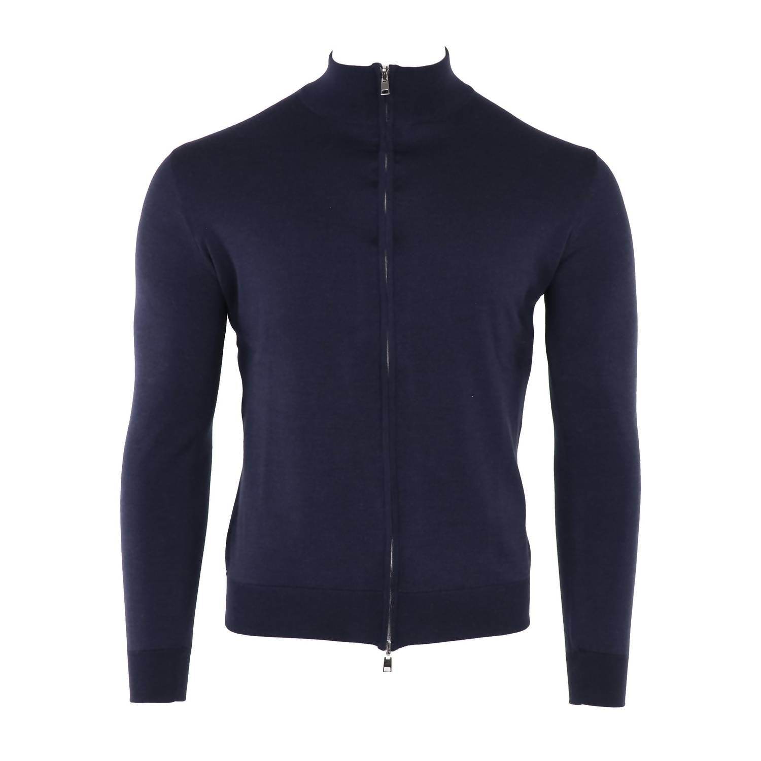 Pashmere - Men's Double Reversible Extrafine Full Zip Mock - Rack Hunt -