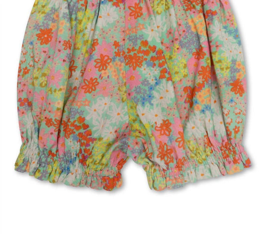 Girls' Puffy Bloomer Short Trousers