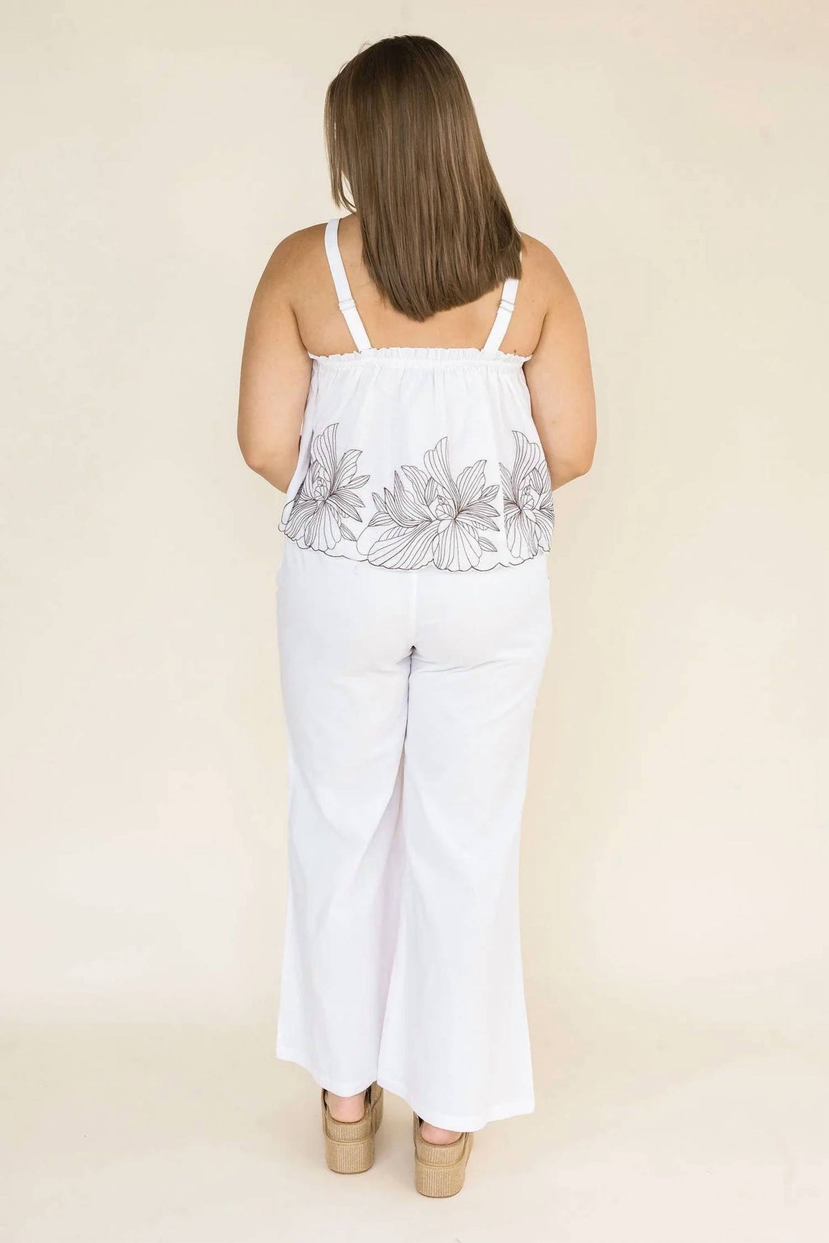 Isla Bloom Embroidered Set