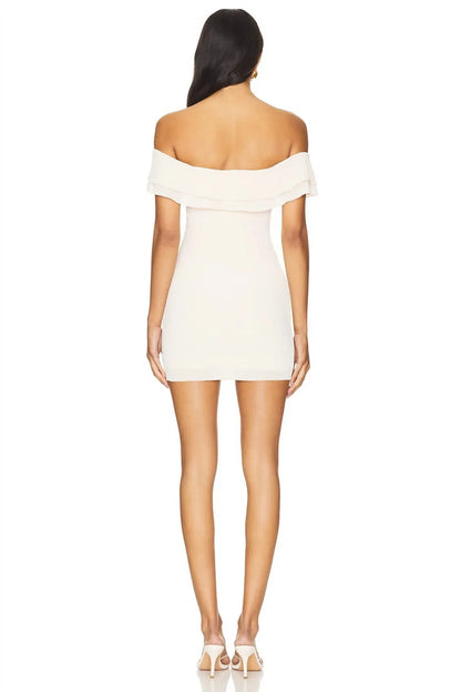 More To Come - Graciela Off Shoulder Dress - Rack Hunt