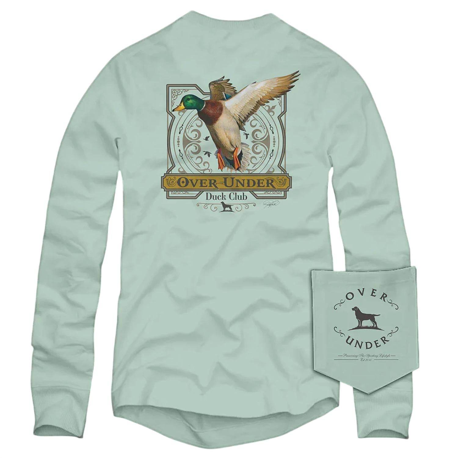 Over Under - Men's Duck Club Long Sleeve Tee - Rack Hunt