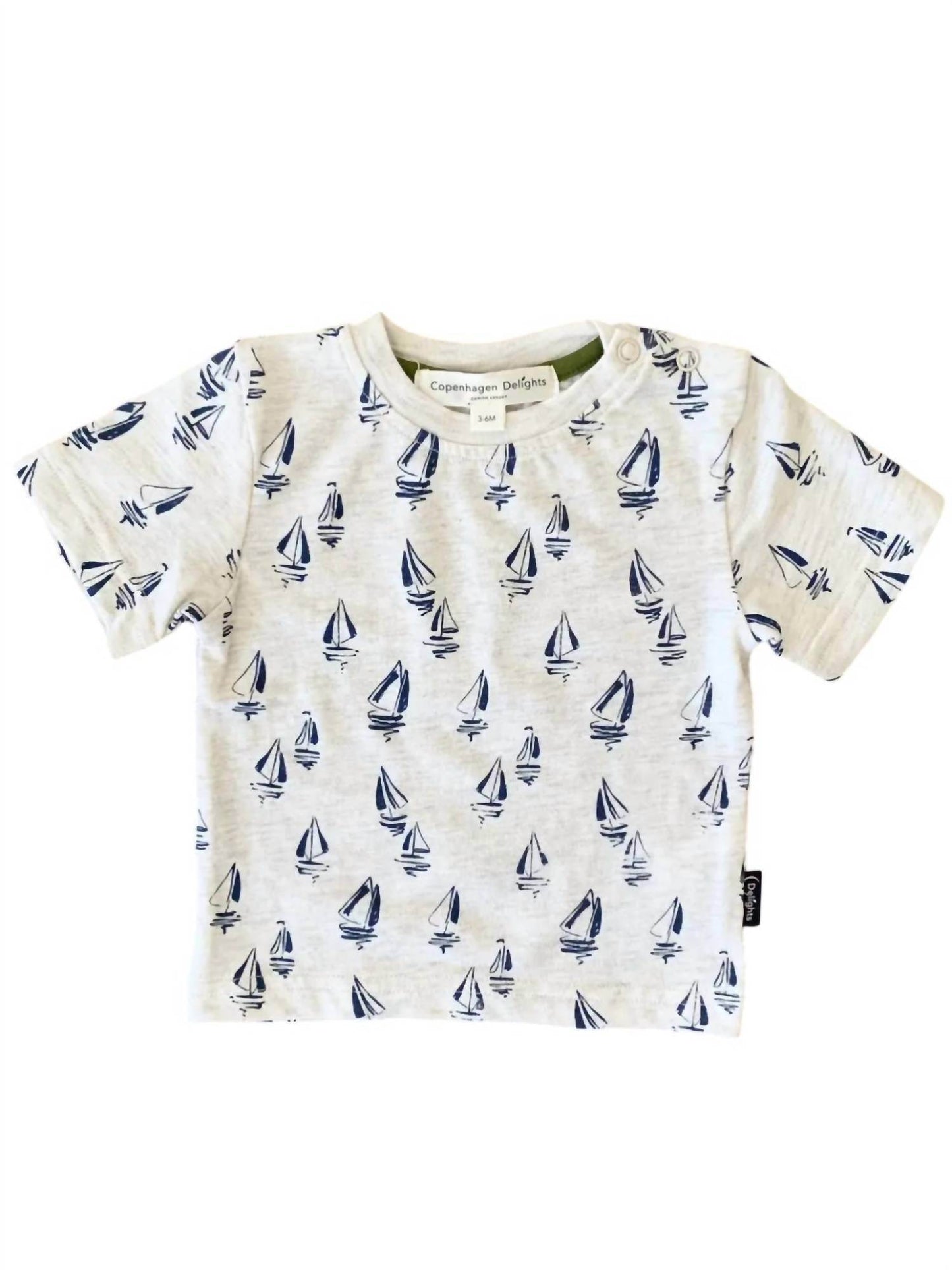 Copenhagen Delights - Kids' Sailboat Printed Tee - Rack Hunt -