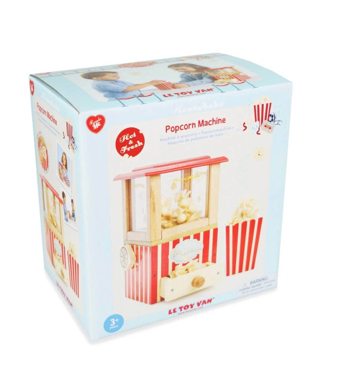 Le Toy Van - Popcorn Machine Toy Set - Rack Hunt -