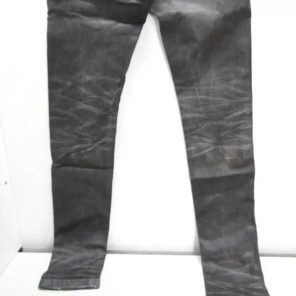 Tulones - Men's Biker Coated Denim Jeans - Rack Hunt