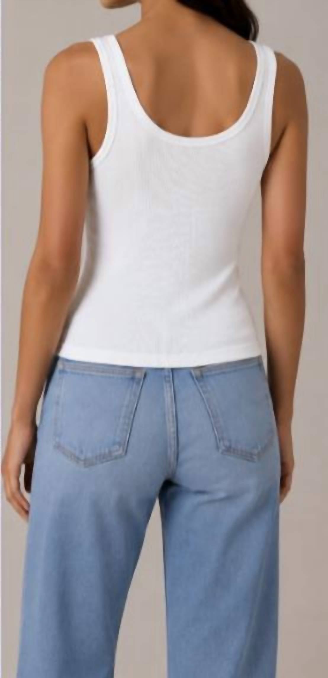 Ribbed Scoop Tank