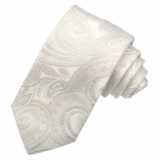 Men's Paisley Woven Silk Jacquard Tie