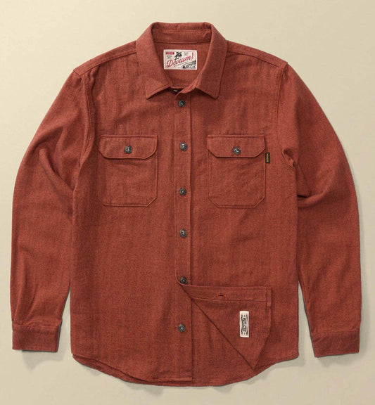 Devium USA - Men's Alder Long Sleeve Flannel Shirt - Rack Hunt -
