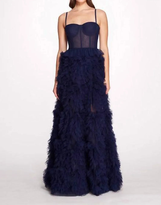 Marchesa Notte - Women's Tulle Gown Dress - Rack Hunt