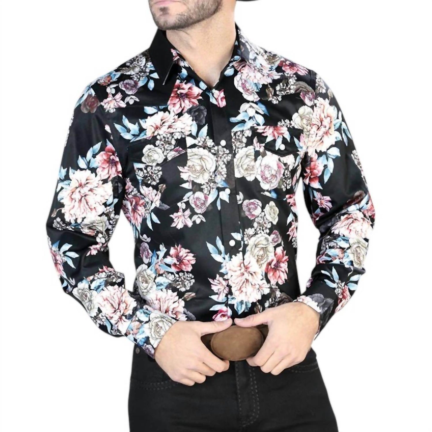 El Señor De Los Cielos - Casual Long Sleeve Shirt - Rack Hunt