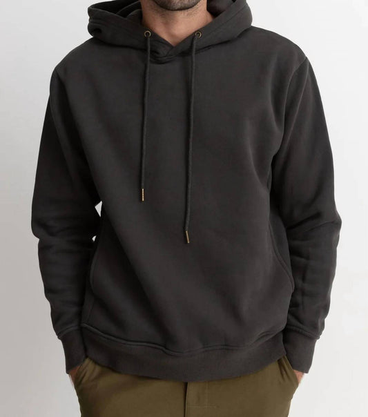 Rhythm. Men's Classic Fleece Hoodie in Vintage Black