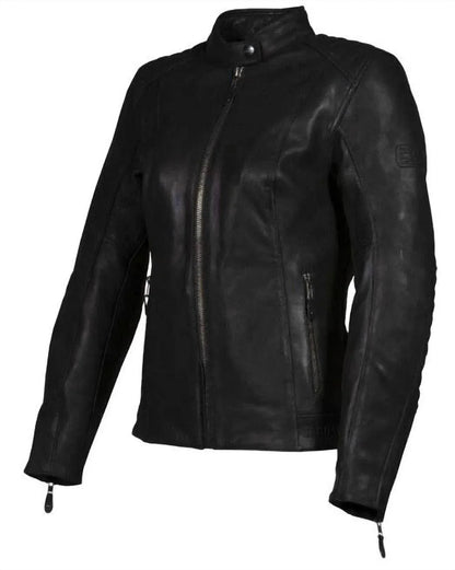 Triumph - Women’s Roxbury Leather Motorcycle Jacket - Rack Hunt